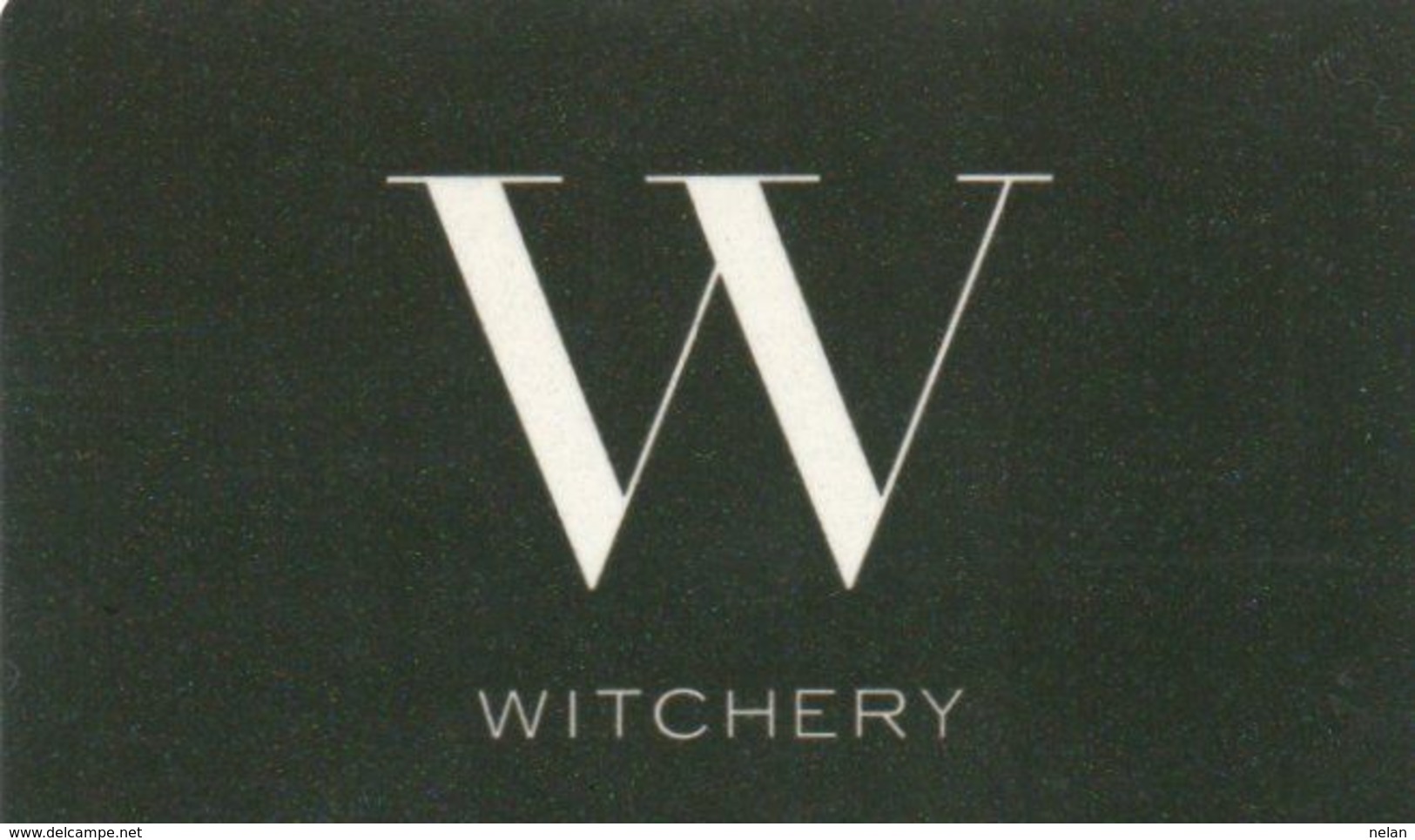 WITCHERY CARD - Other & Unclassified