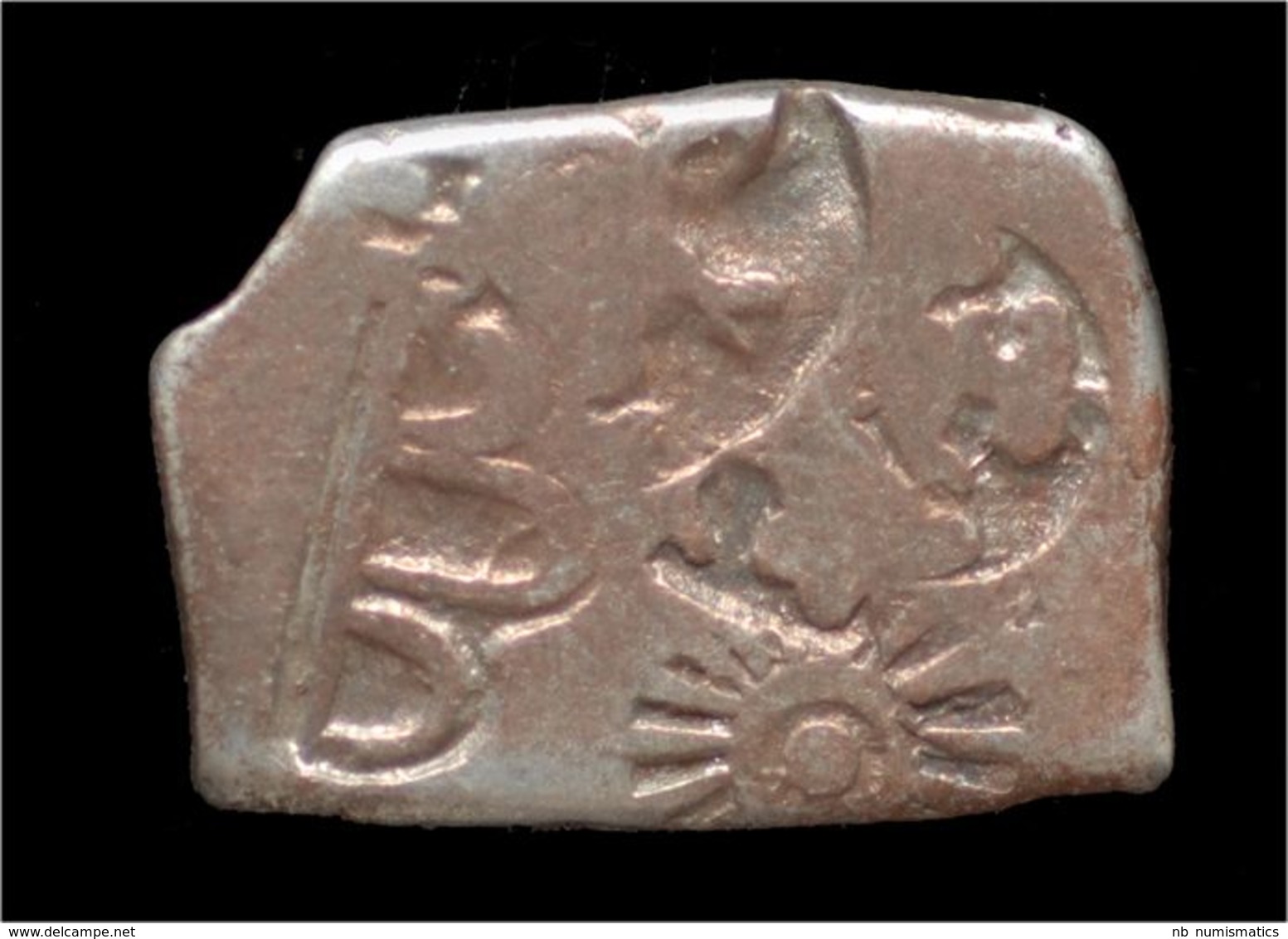 India Mauryan Empire AR Drachm (karshapana) - Indian