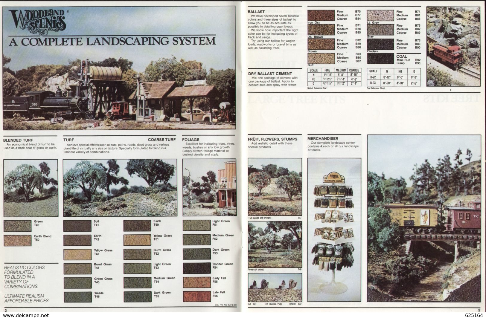 Catalogue WOODLAND SCENICS 1988 + Price List LIT - Engels