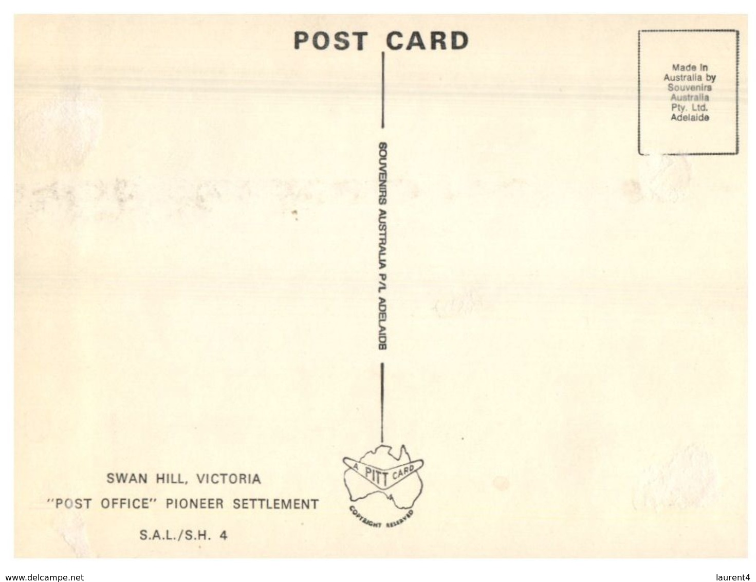 (A 8) Australia - VIC - Swan Hill Cobb & Co Post Office - Swan Hill