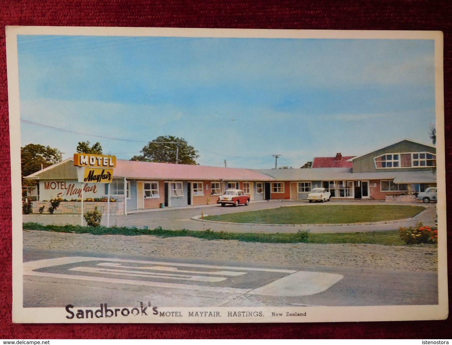 NEW ZEALAND / HASTINGS - MOTEL MAYFAIR / SANDBROOK'S - Nuova Zelanda