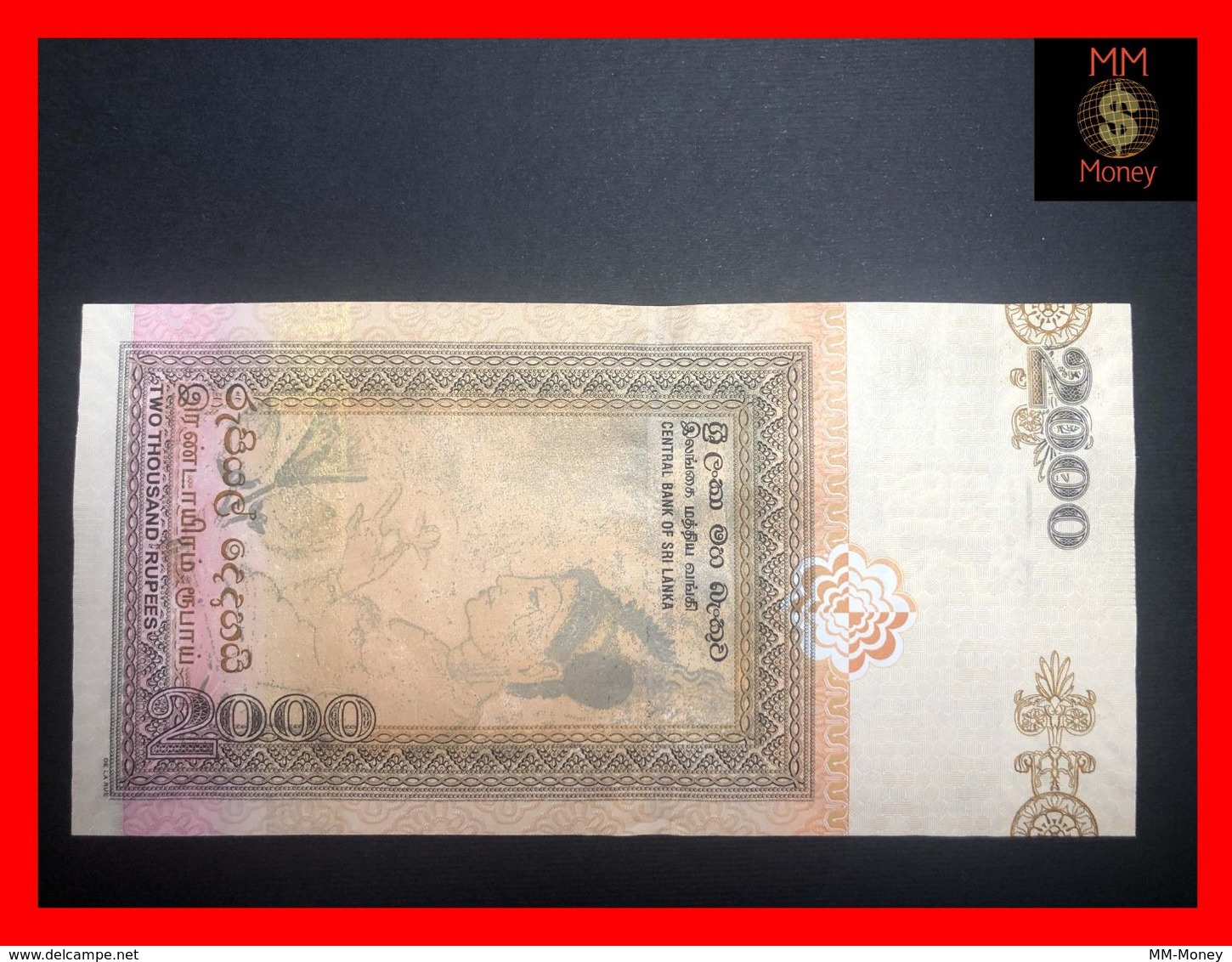 Ceylon - Sri Lanka  2.000 2000 Rupees  2.11.2005  P. 121 UNC - Sri Lanka