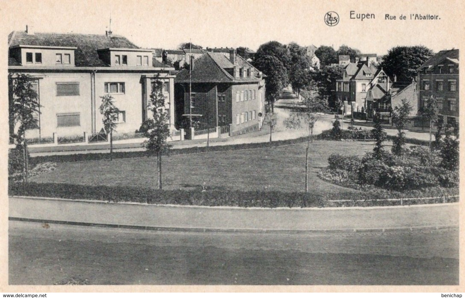 CPA NELS - EUPEN - RUE DE L'ABATTOIR - L. FRANSSEN - Eupen