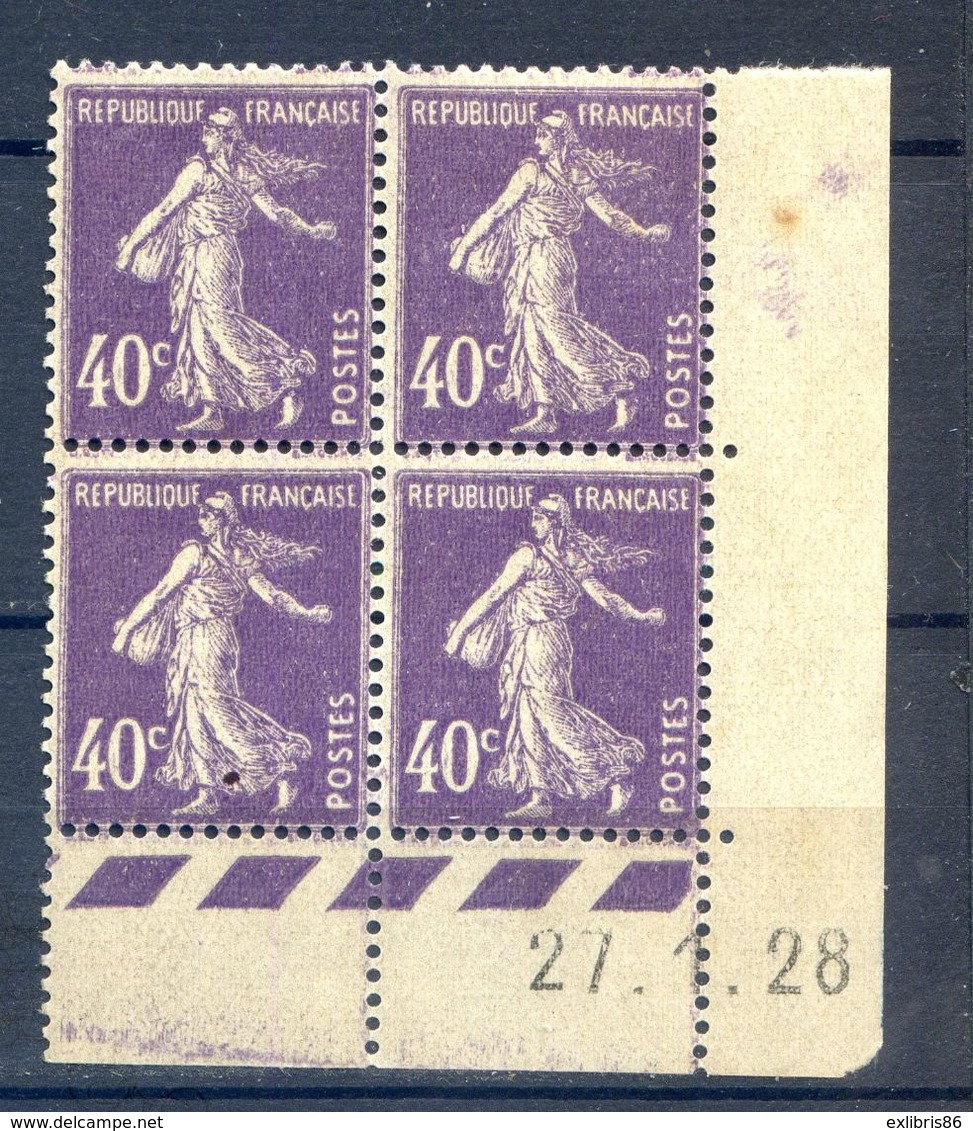 TIMBRES FRANCE REF230620...TIMBRES N° 236 COIN DATE (1928), Neuf - Other & Unclassified