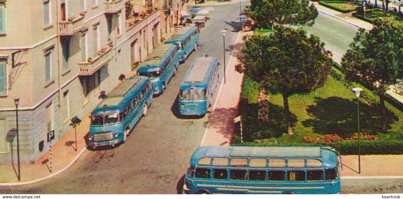 Lago Di Garda: 5x AUTOBUS / COACH - Desenzano - (Italia) - 1960 - Voitures De Tourisme