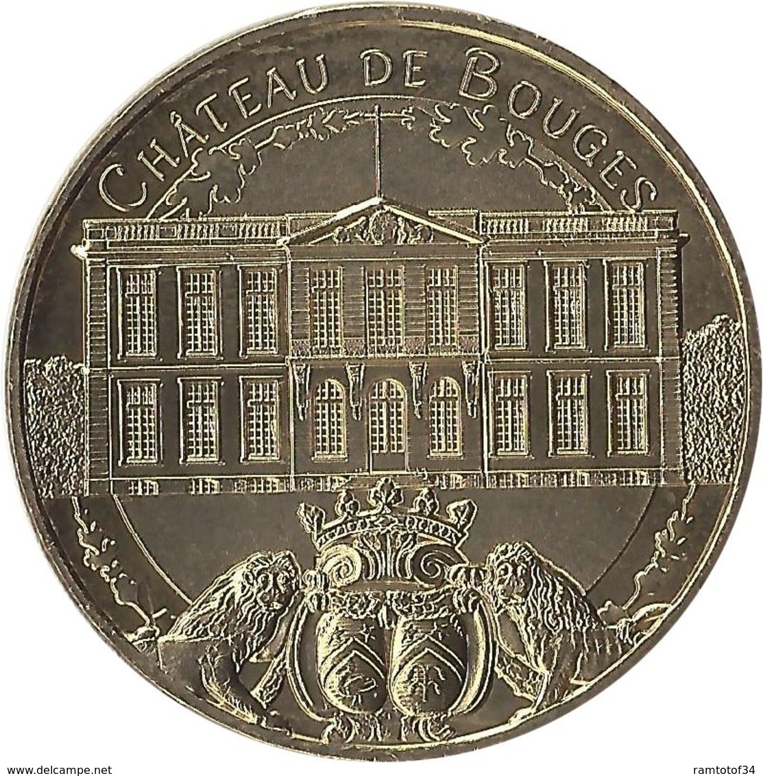 2019 MDP310 - BOUGES-LE-CHÂTEAU - Château De Bouges / MONNAIE DE PARIS - 2019