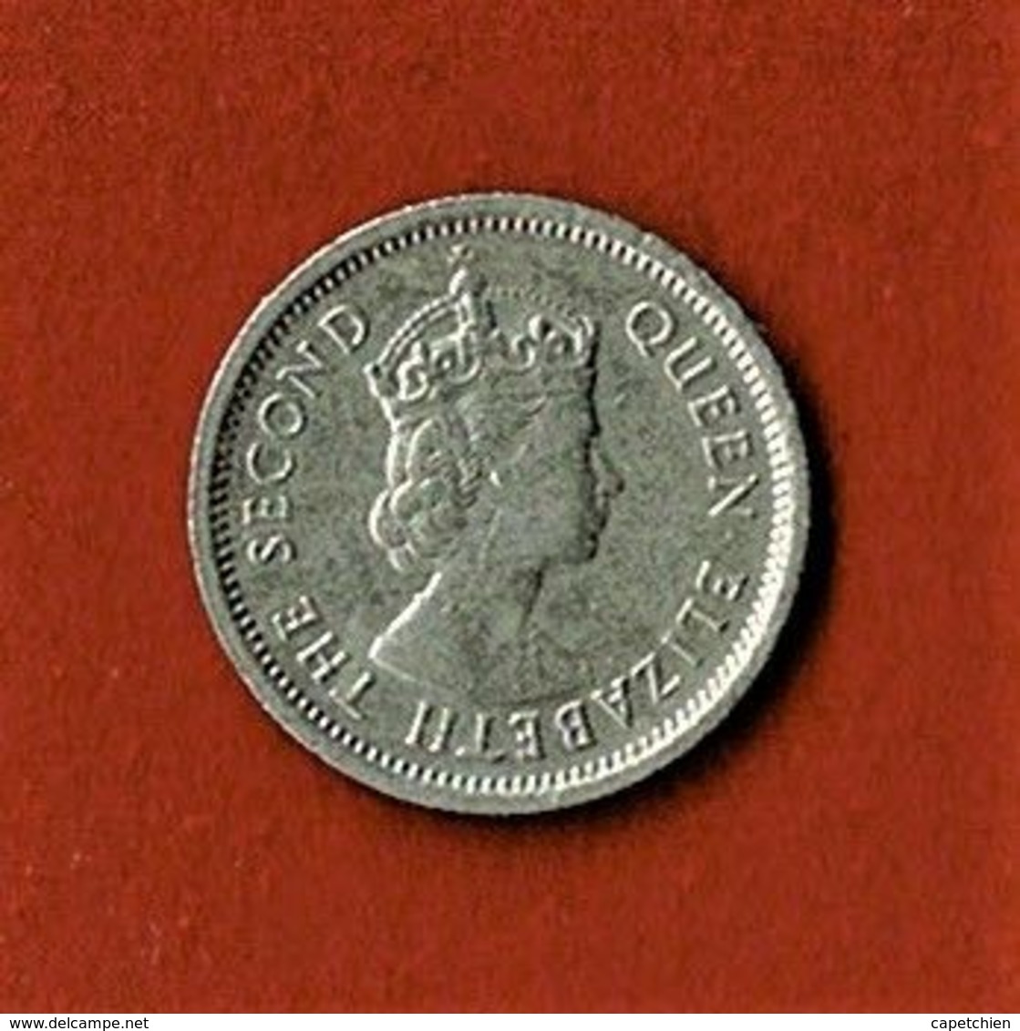 TERRITOIRES BRITANNIQUES DES CARAÏBES / 10 CENTS / 1965 - Caribe Británica (Territorios Del)