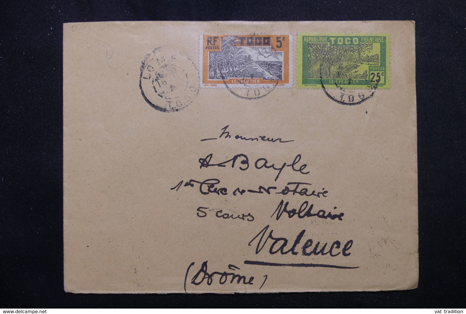 TOGO - Enveloppe De Lome Pour La France, Affranchissement Plaisant - L 64005 - Briefe U. Dokumente