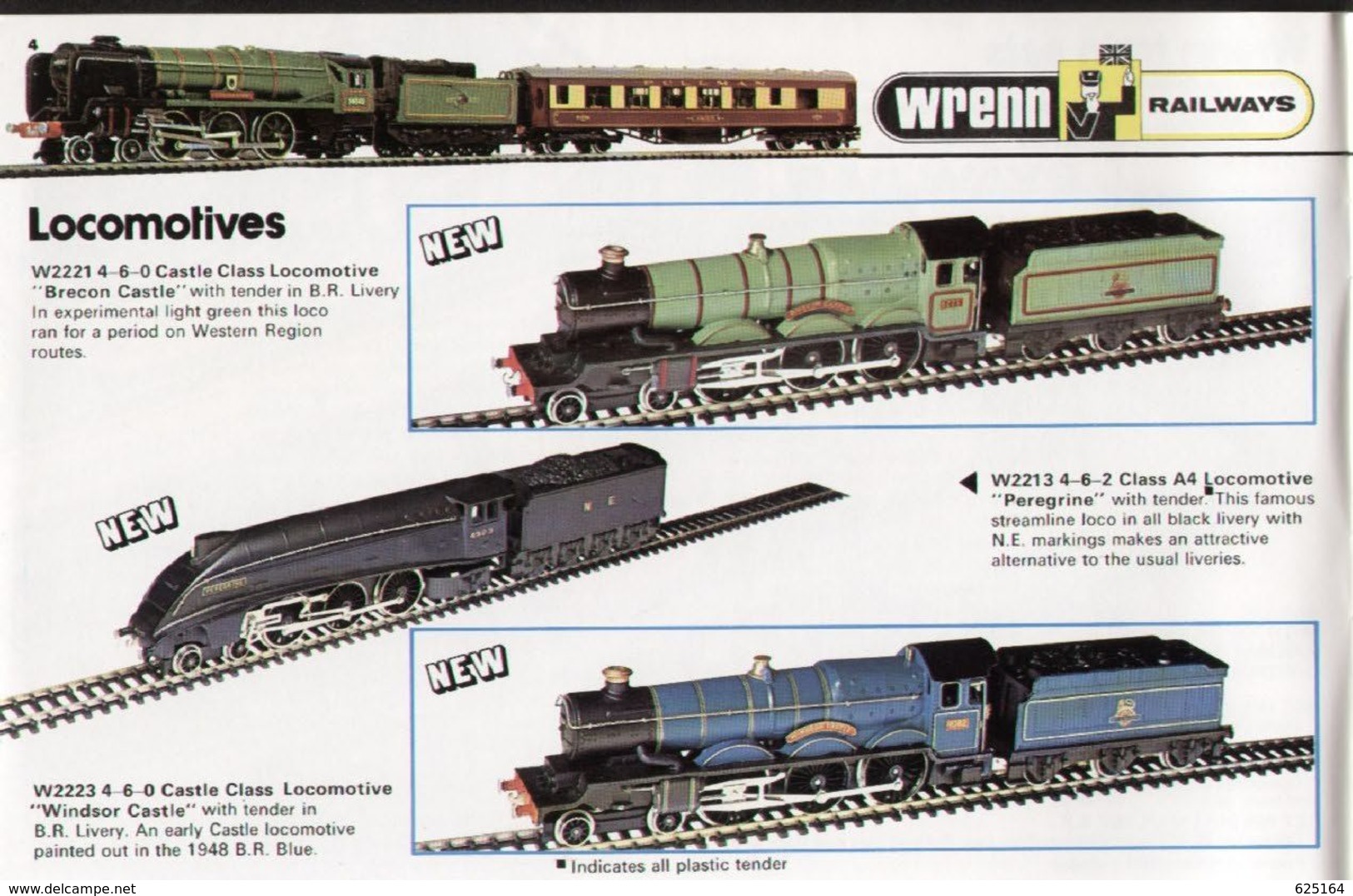 Catalogue WRENN 1974 2nd Edition OO HO Models - Engels