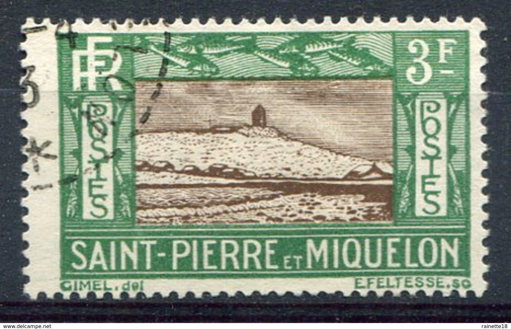 Saint Pierre Et Miquelon   156  Oblitéré - Oblitérés