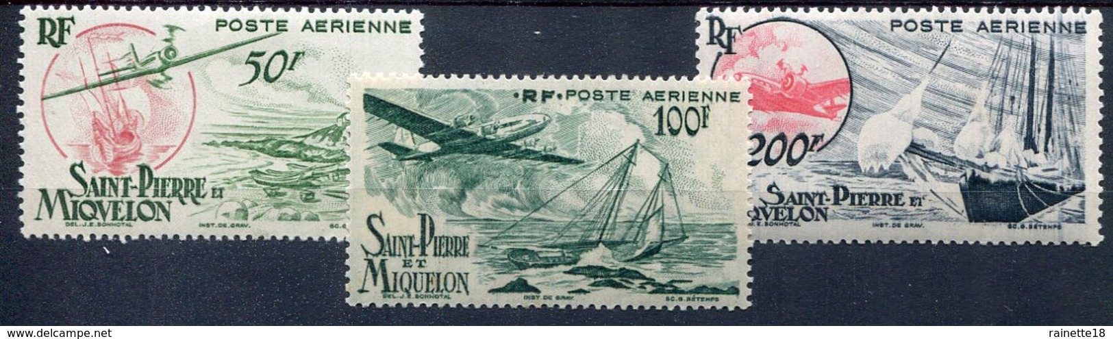 Saint Pierre Et Miquelon     PA   18/20 * - Unused Stamps