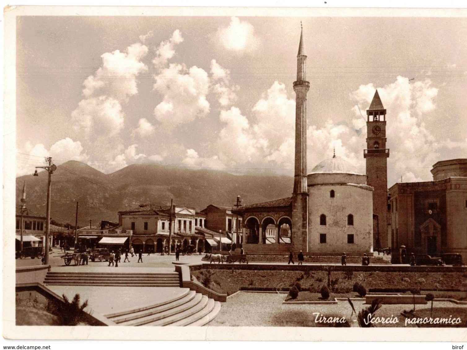 TIRANA - SCORCIO PANORAMICO (ALBANIA) - Albanie