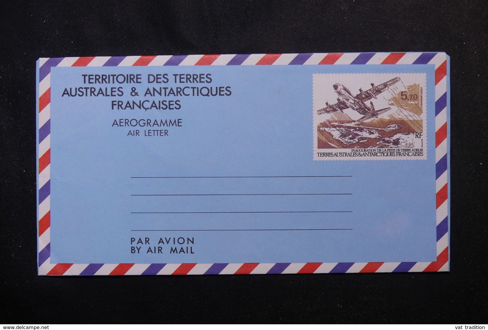 T.A.A.F. - Aérogramme Non Circulé - L 64043 - Enteros Postales