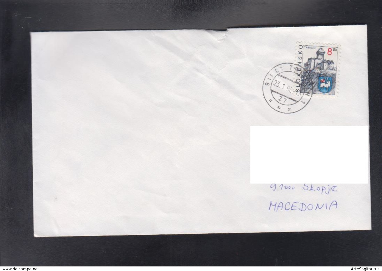 SLOVAKIA, COVER, REPUBLIC OF MACEDONIA ** - Briefe U. Dokumente