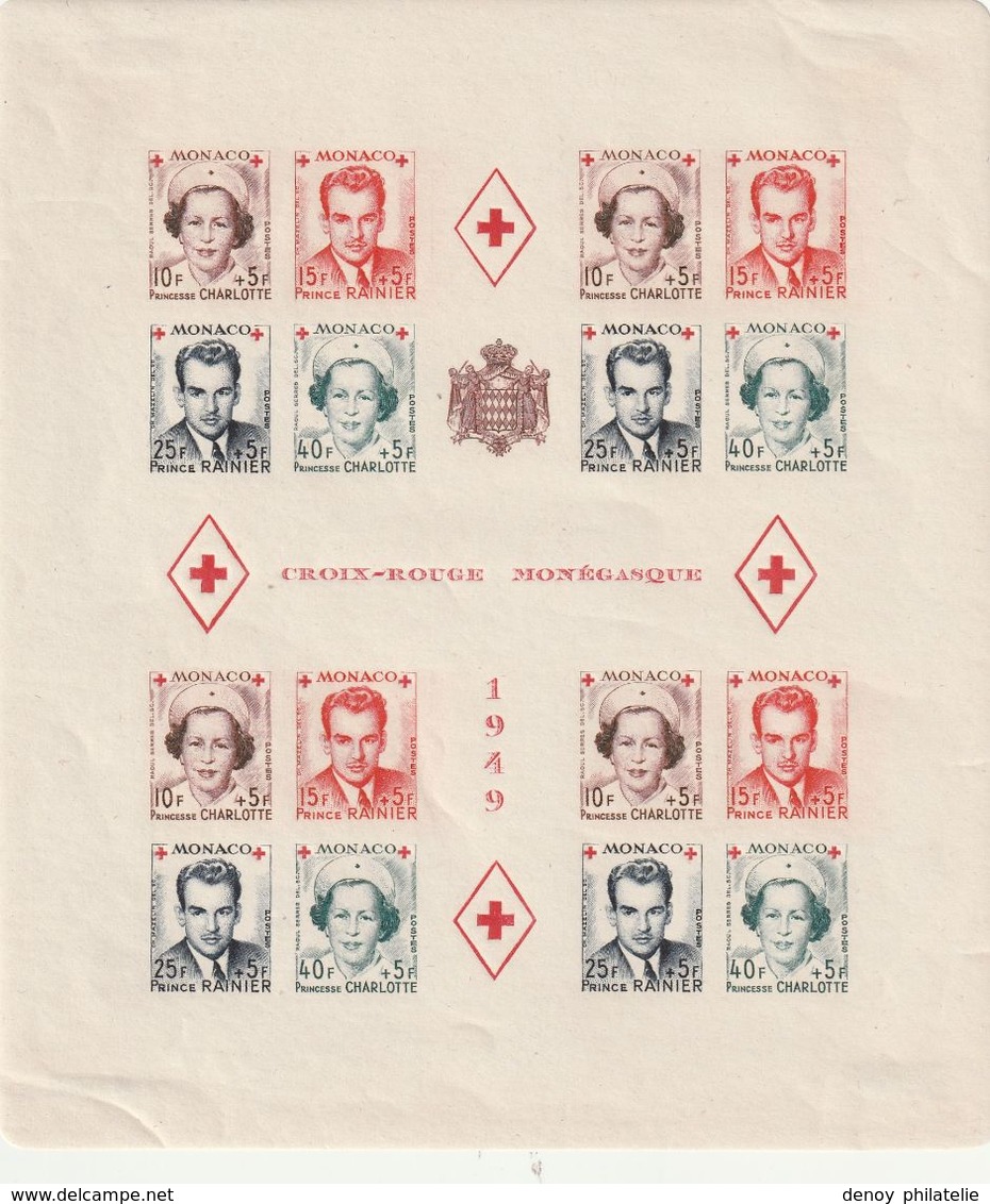 Monaco Bloc 3A Et 3B Avec Charniére Propres * Timbres Sans Charniéres** Fraicheur Postale - Blocs