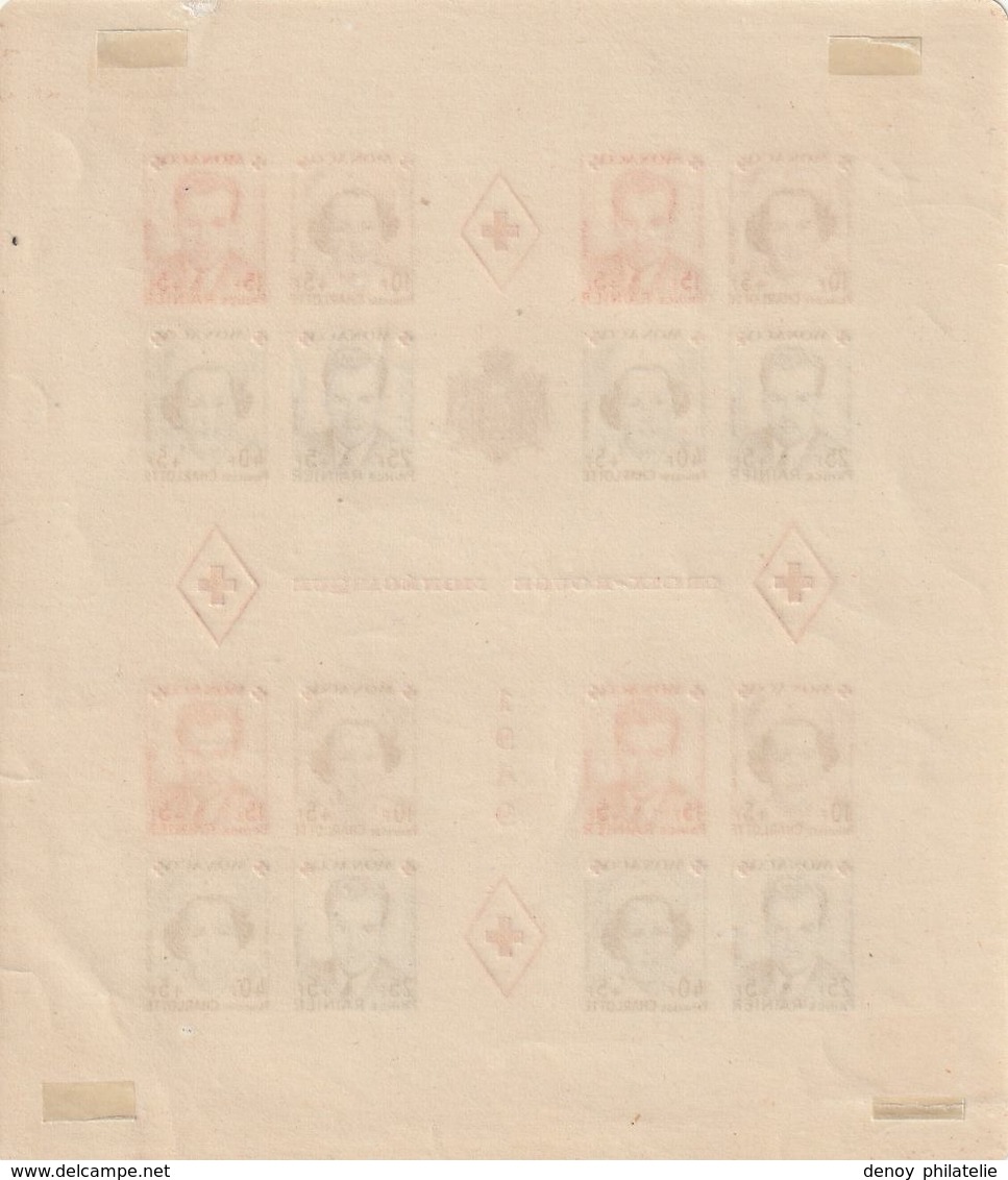 Monaco Bloc 3A Et 3B Avec Charniére Propres * Timbres Sans Charniéres** Fraicheur Postale - Blocs