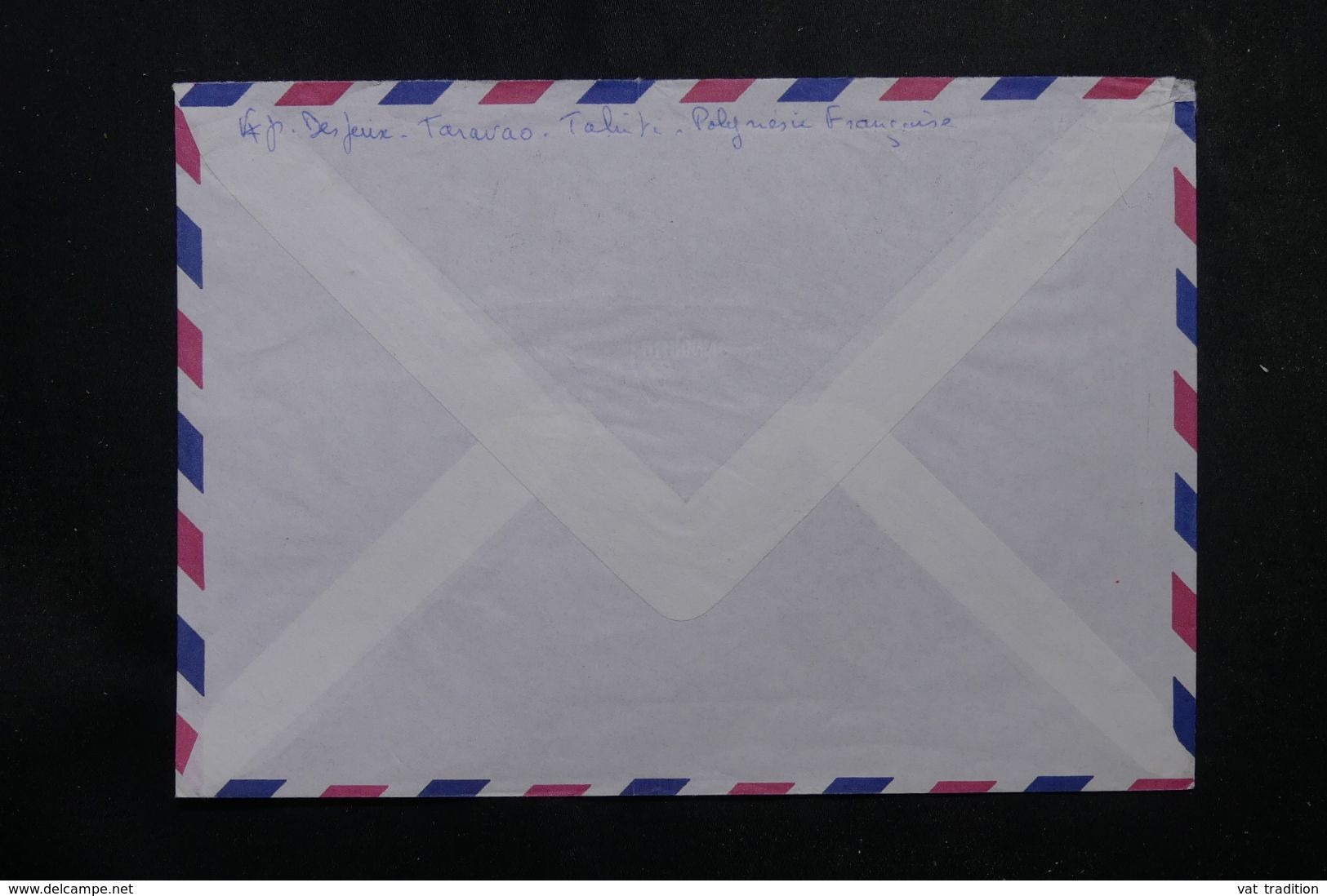 POLYNÉSIE - Affranchissement De Taravoa Sur Enveloppe Pour La France En 1986 - L 64084 - Lettres & Documents