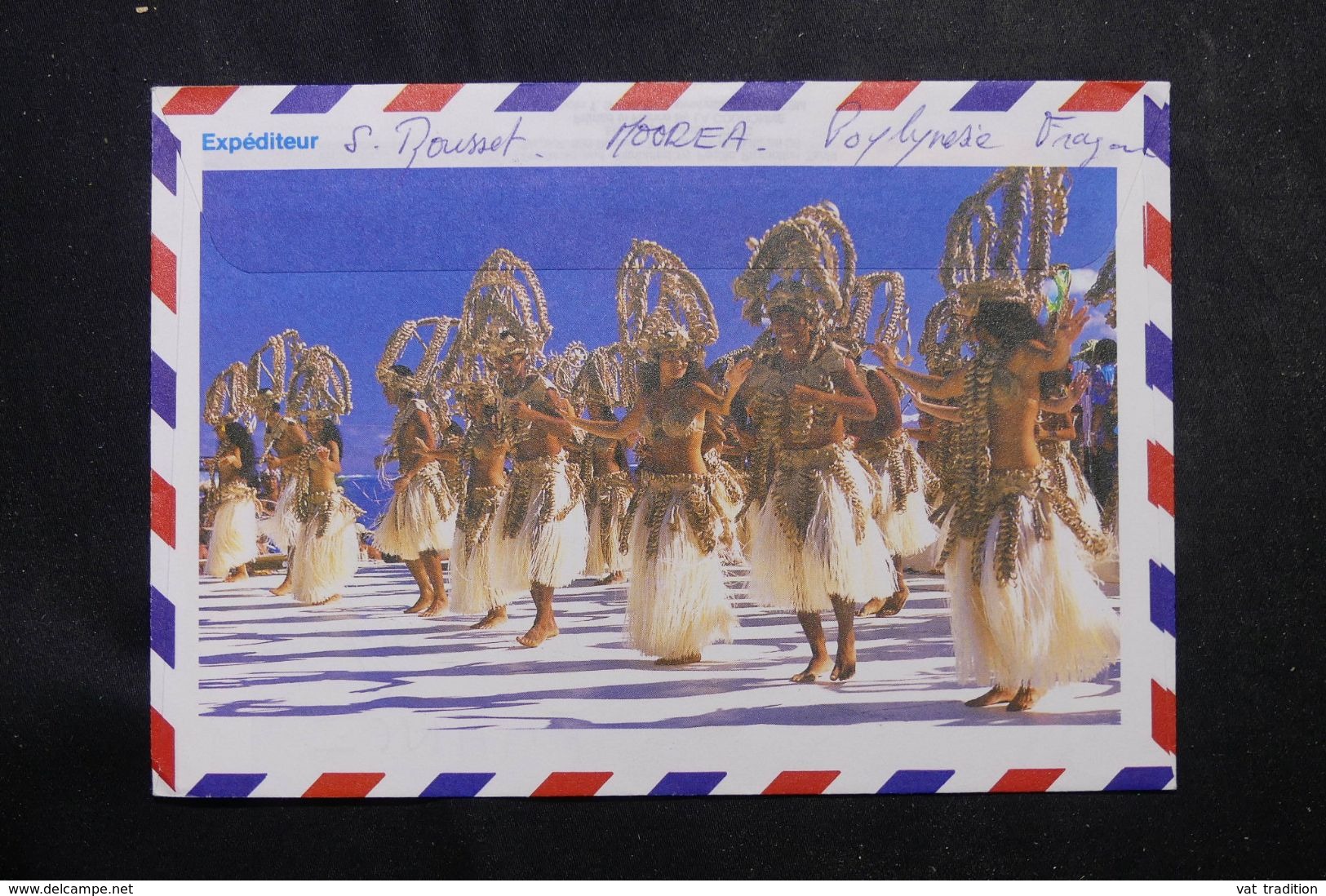 POLYNÉSIE - Affranchissement De Papetoai - Mooréa Sur Enveloppe En 1992 Pour La France - L 64096 - Storia Postale