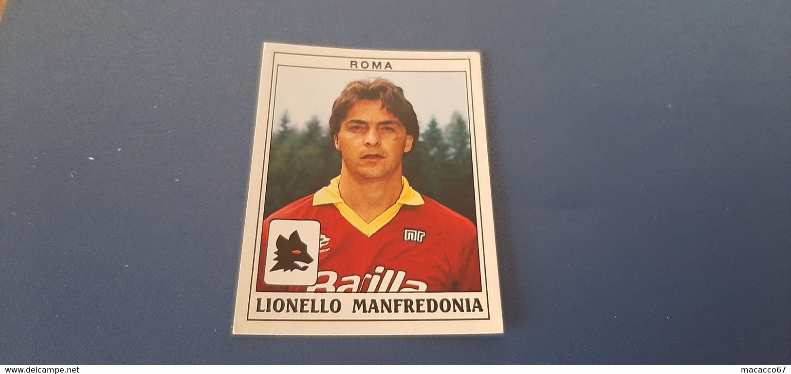 Figurina Calciatori Panini 1989/90 - 273 Manfredonia Roma - Edición Italiana