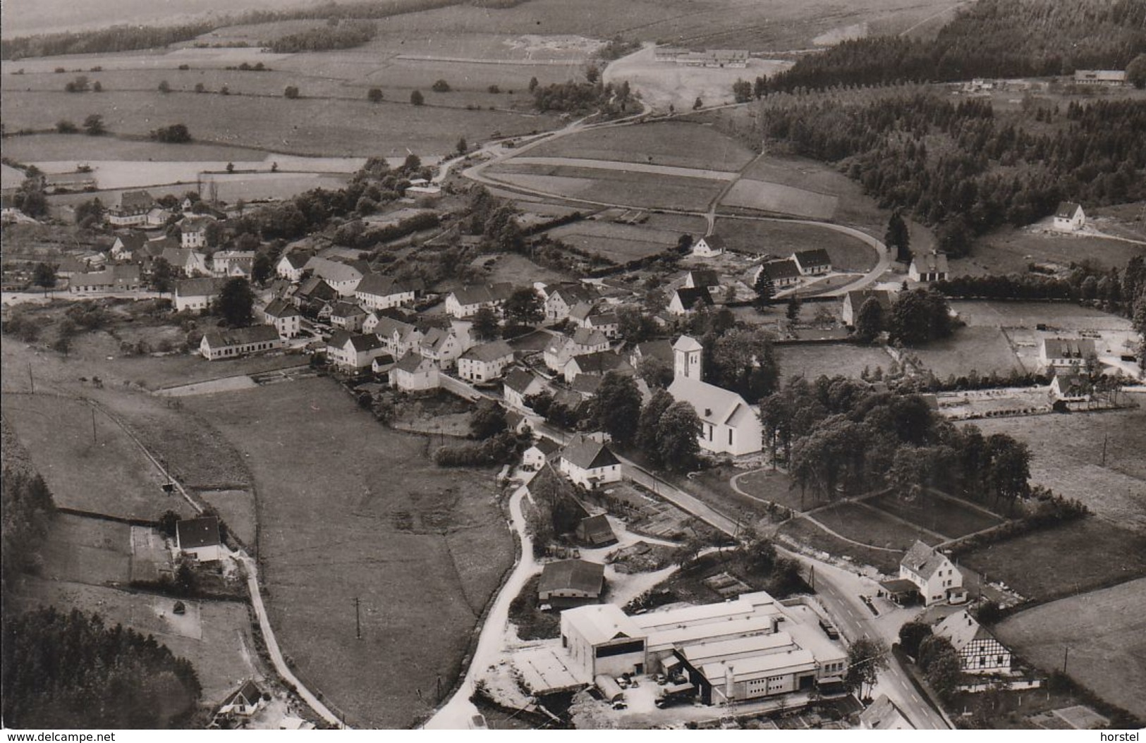 D-58540 Meinerzhagen - Valbert Am Ebbegebirge - Fabrik - Luftbild ( Echt Foto) - Meinerzhagen