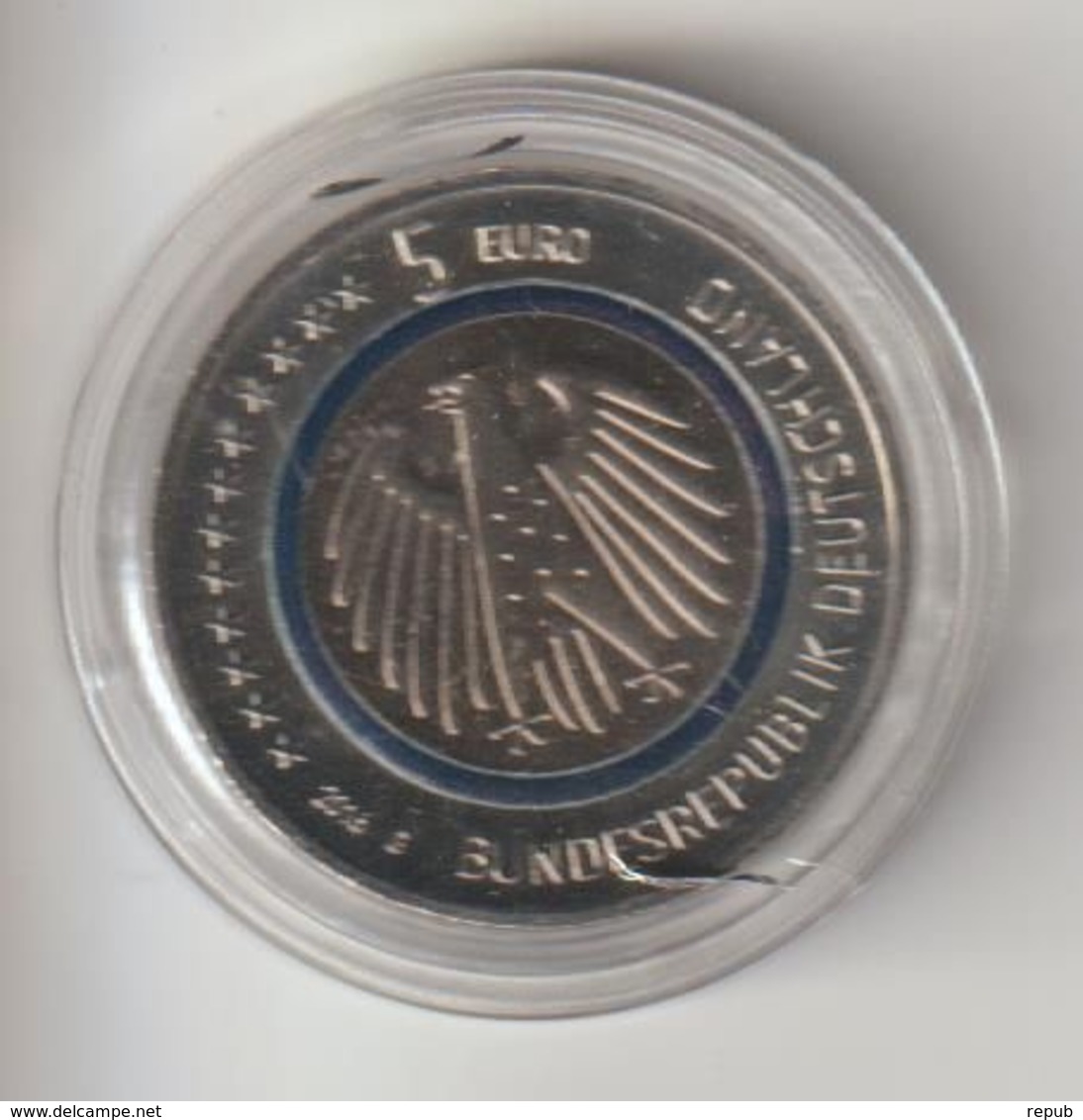 Allemagne 2016 5 Euro Planète Terre Atelier G Sous Capsule - Allemagne