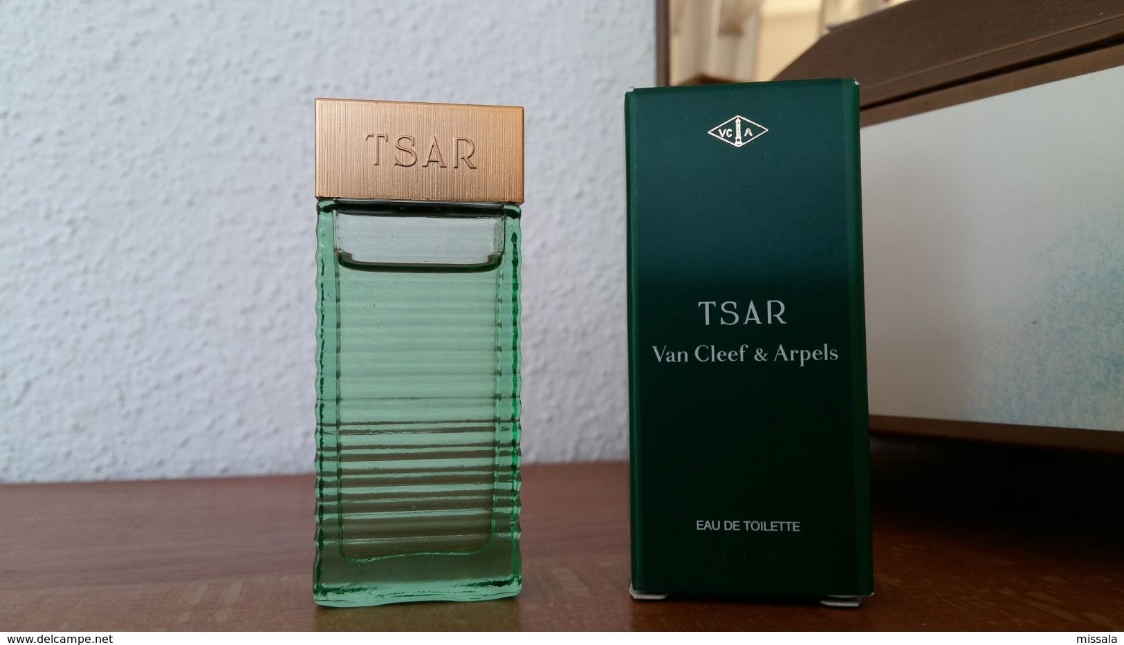 ACHAT IMMEDIAT;;;;MINIATURE TSAR - VAN CLEEF & ARPELS - 7 ML EAU DE TOILETTE - Miniatures Hommes (avec Boite)