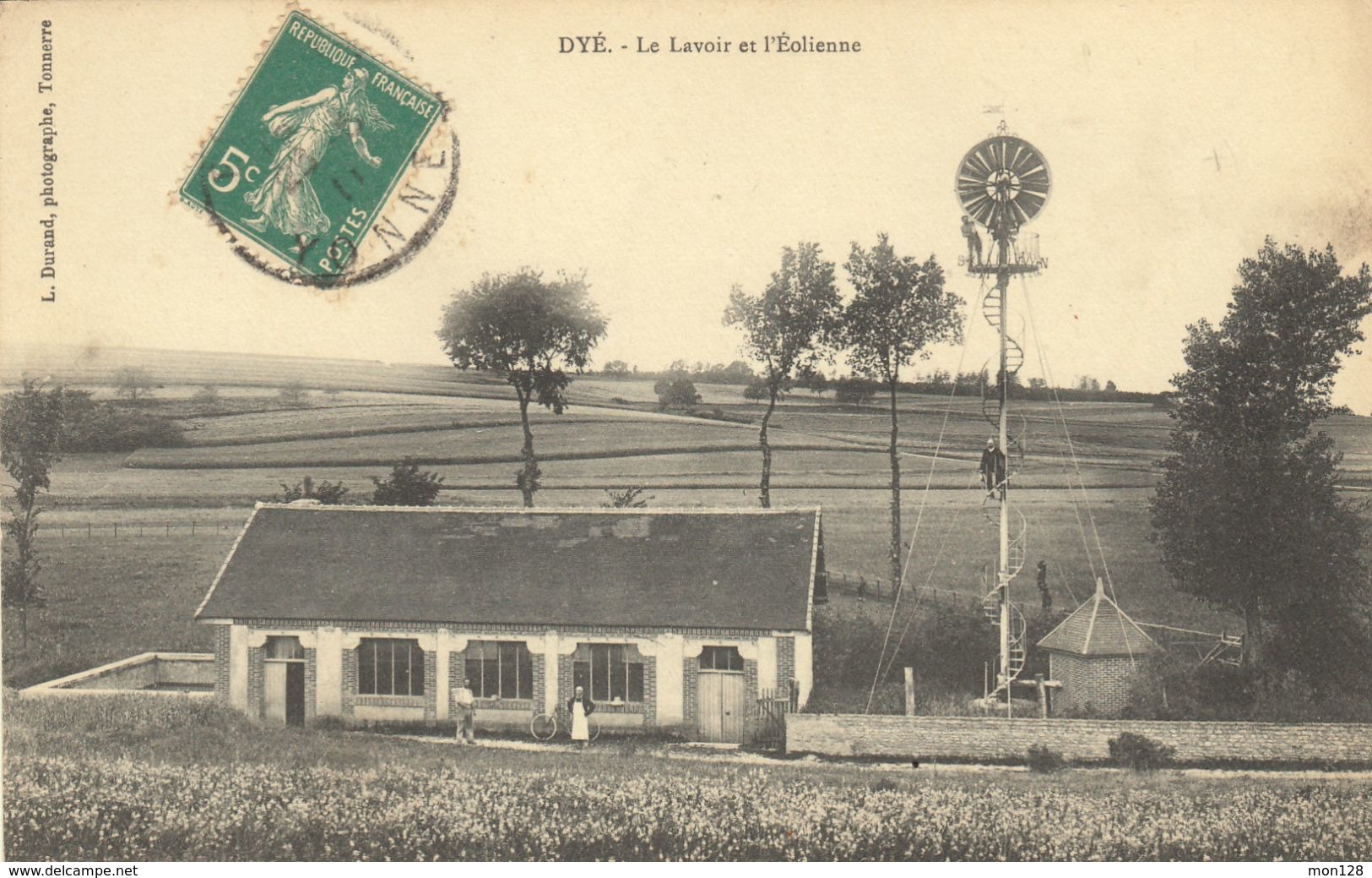 DYE (89)  LE LAVOIR ET L'EOLIENNE - Altri & Non Classificati