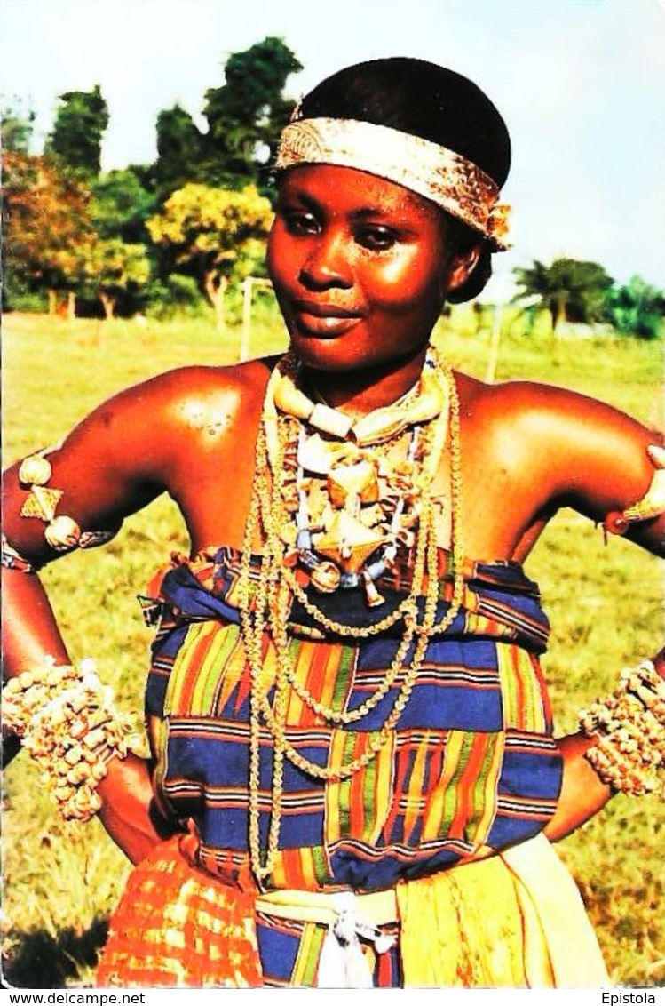 Ghana Adorwa Dancer    Jeune Fille Danse 1990 - Ghana - Gold Coast