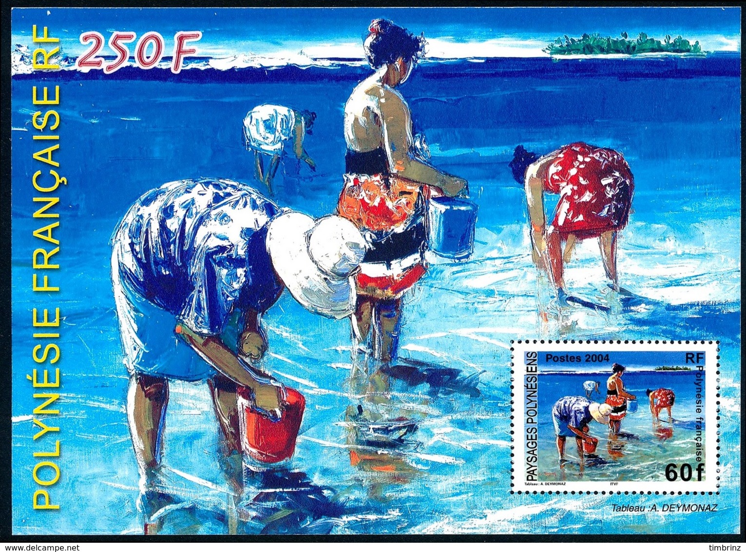 POLYNESIE Année complète 2004 + BF (NEUF ** MNH) : Yv. 705 à 737 dont carnet + BF 30  (35 tp)  ..Réf.POL25072