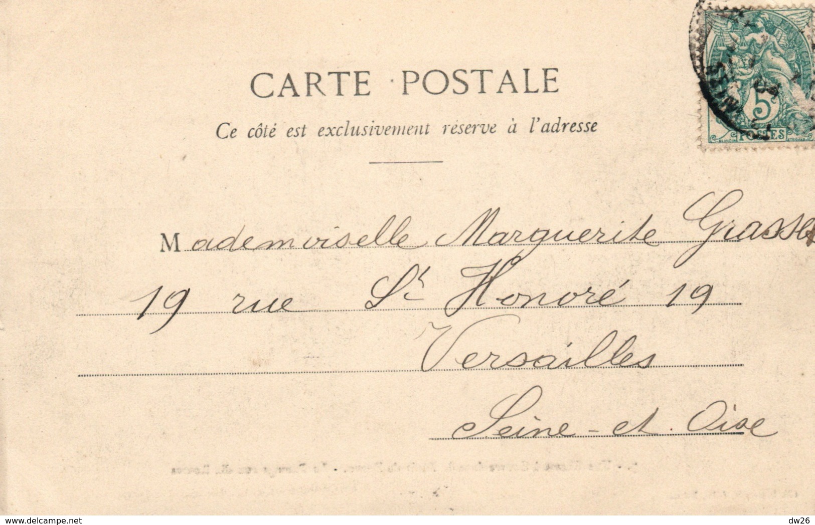 Chasse à Courre Dans La Forêt De Dreux - Le Passage Aux Dix Routes - Edition Ch. Foucault, Carte Dos Simple N° 7 - Chasse