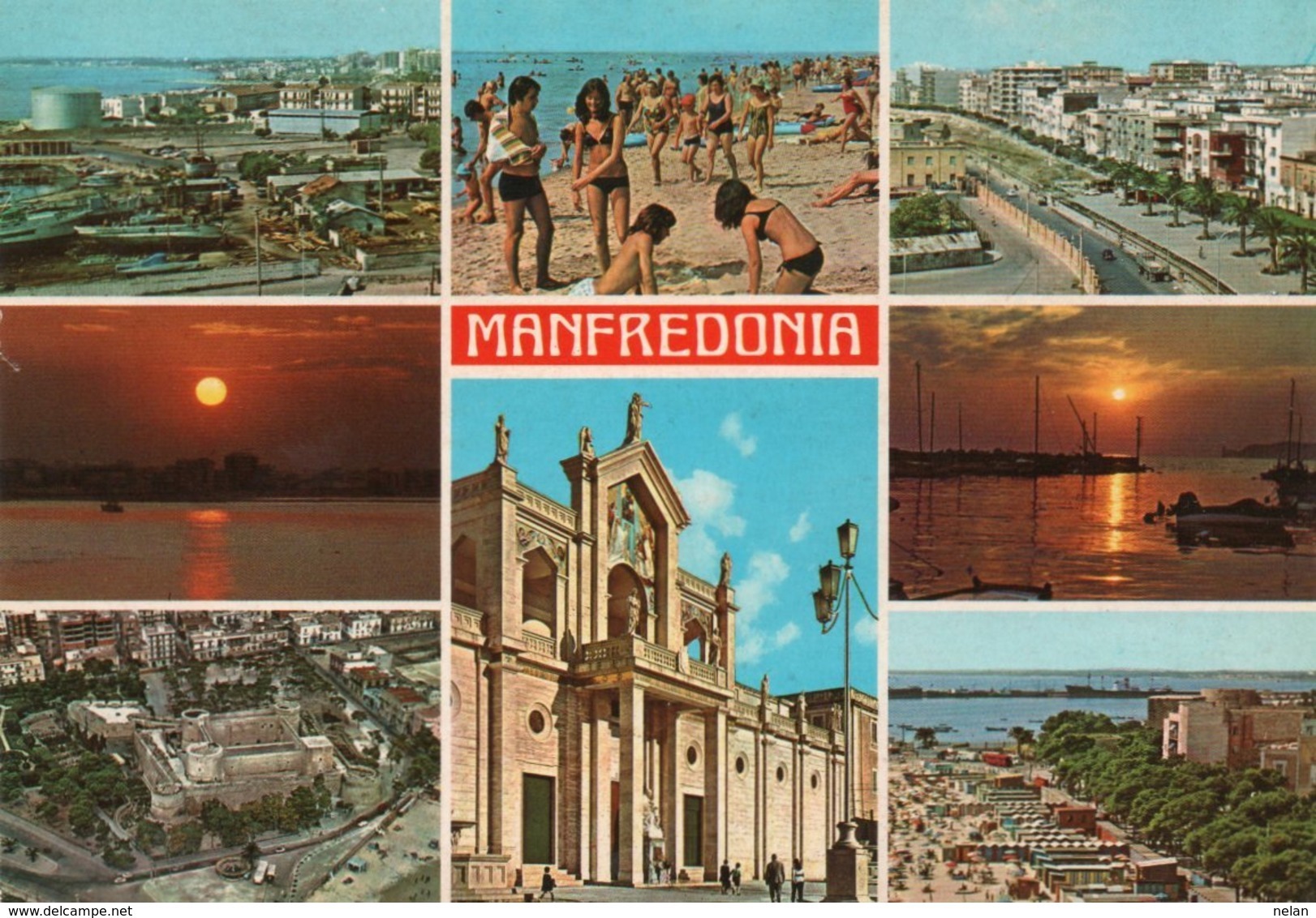 MANFREDONIA- VIAGGIATA  - F.G - Manfredonia