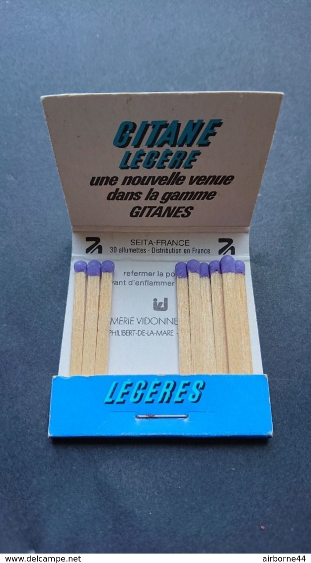 Boîte D'allumettes Gitanes Légère - Matchboxes