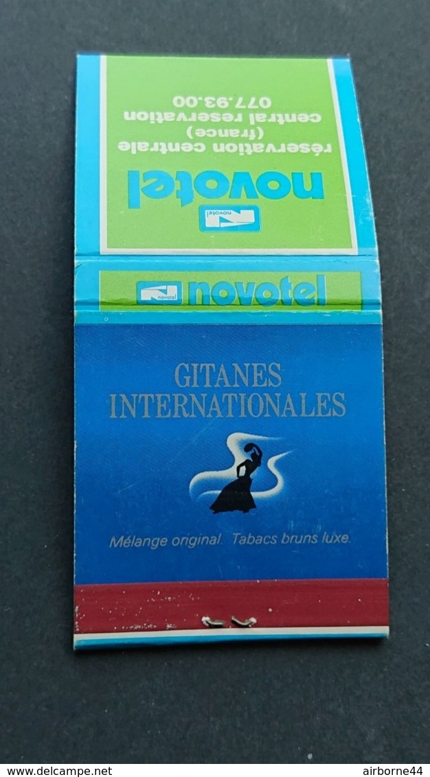 Boîte D'allumettes Gitanes Novotel - Matchboxes