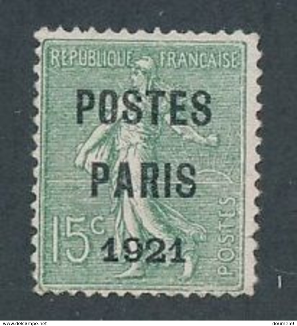 N-911: FRANCE: Lot Avec  Préo N°28 NSG (pli) Signé JF Brun - 1893-1947