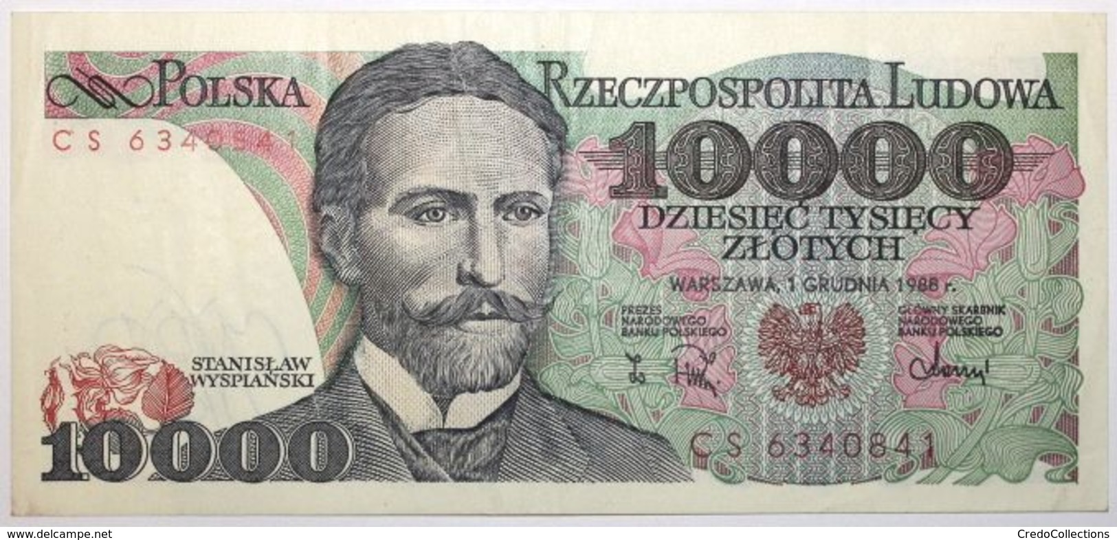 Pologne - 10000 Zlotych - 1988 - PICK 151b - TTB+ - Pologne