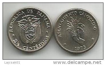 Panama 2 1/2 Centesimos 1973.  FAO - Panama