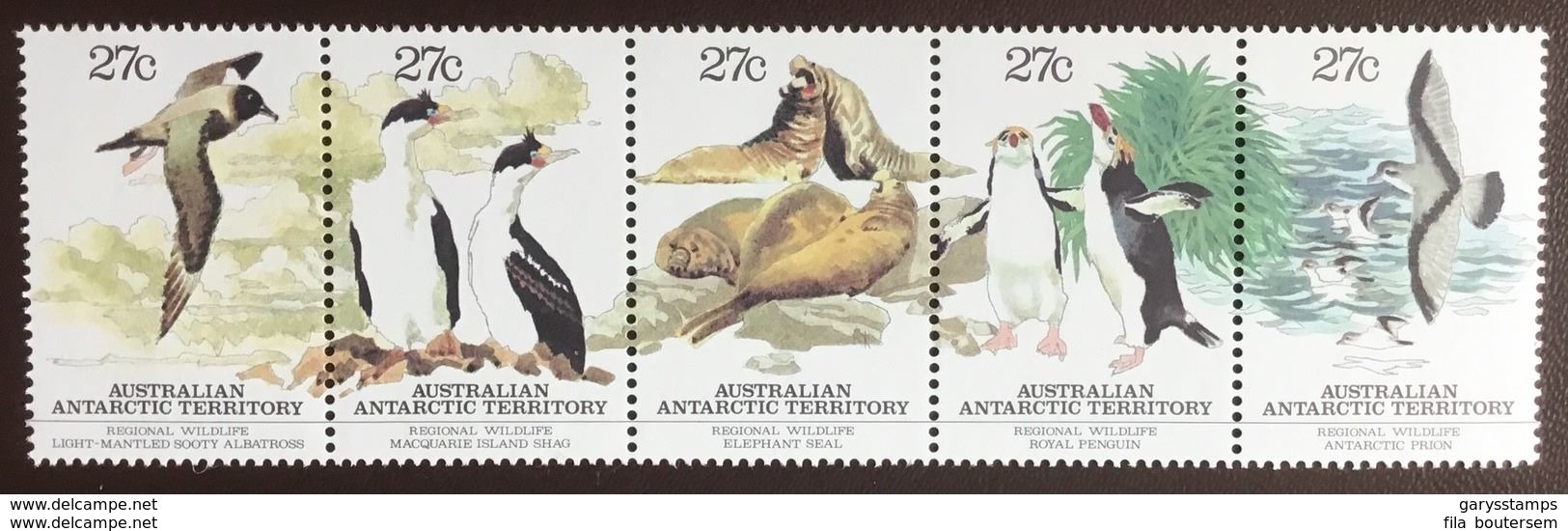 Australian Antarctic Territory AAT 1983 Birds Seals MNH - Andere & Zonder Classificatie