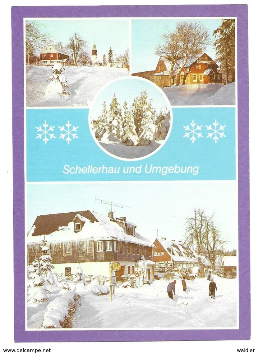 8238  SCHELLERAU (Kr. DIPPOLDISWALDE) - MEHRBILD  1983 - Schellerhau