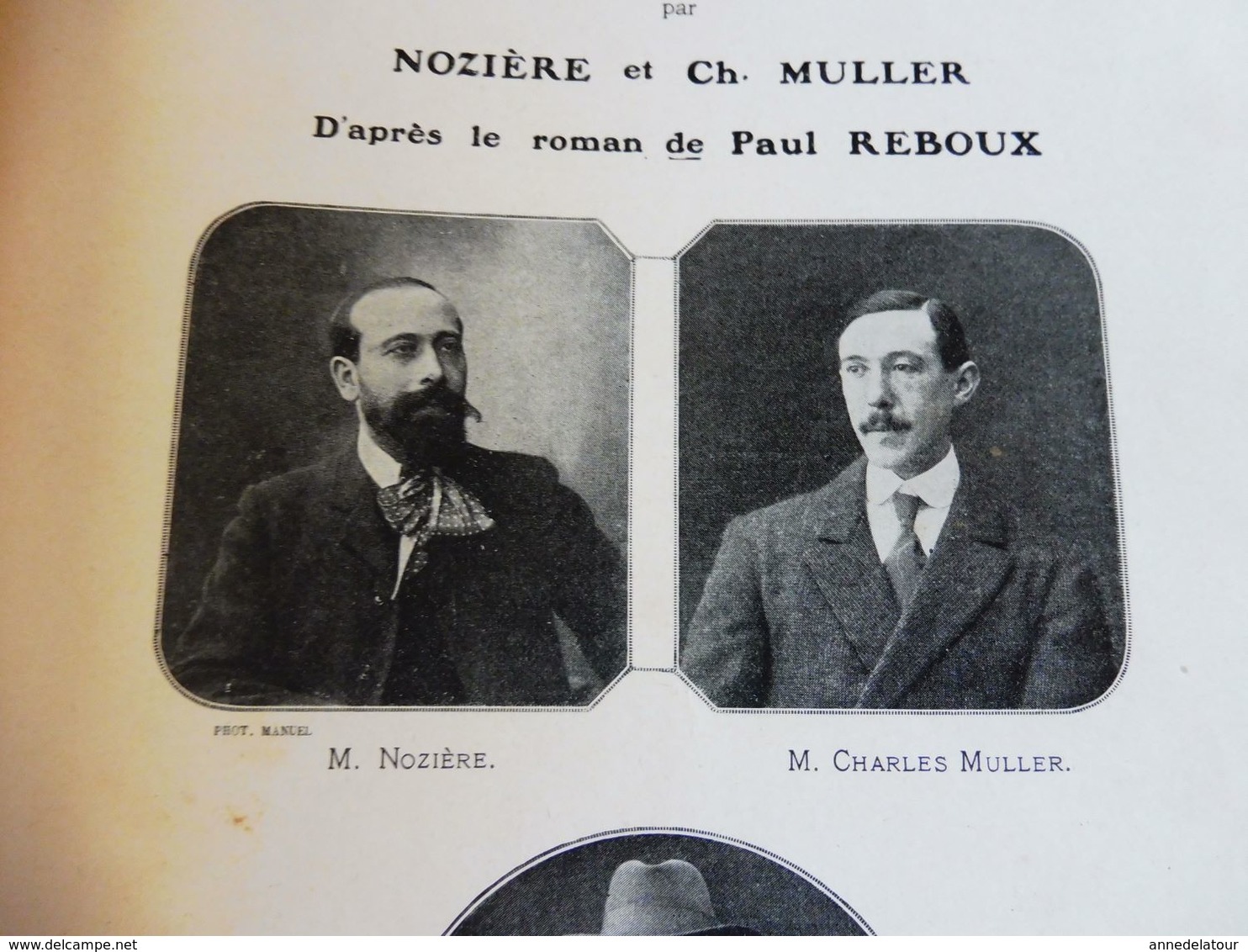 LA MAISON DE DANSES, Par Nozière Et Ch. Muller , Dont Photos  (origine : L'ILLUSTRATION  THÉÂTRALE 1910) - French Authors