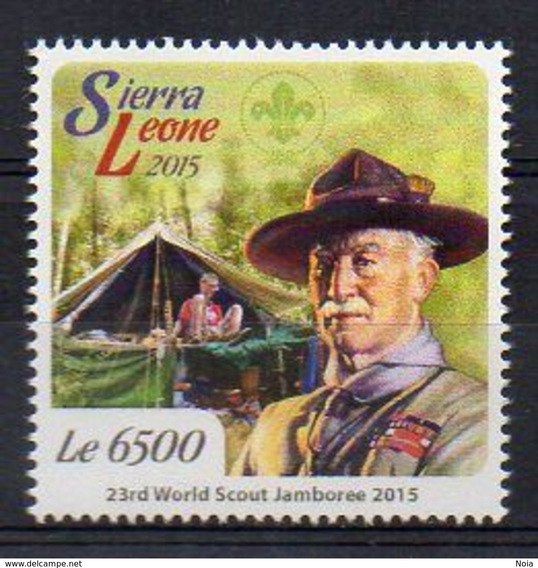 SIERRA LEONE. 2015. SCOUTS. MNH (6R1468) - Unused Stamps