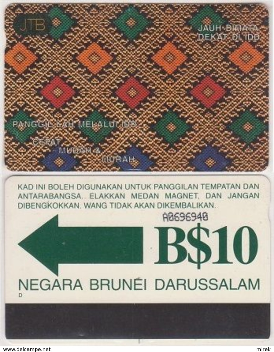 39/ Brunei; P10. Call Through IDD - Brunei