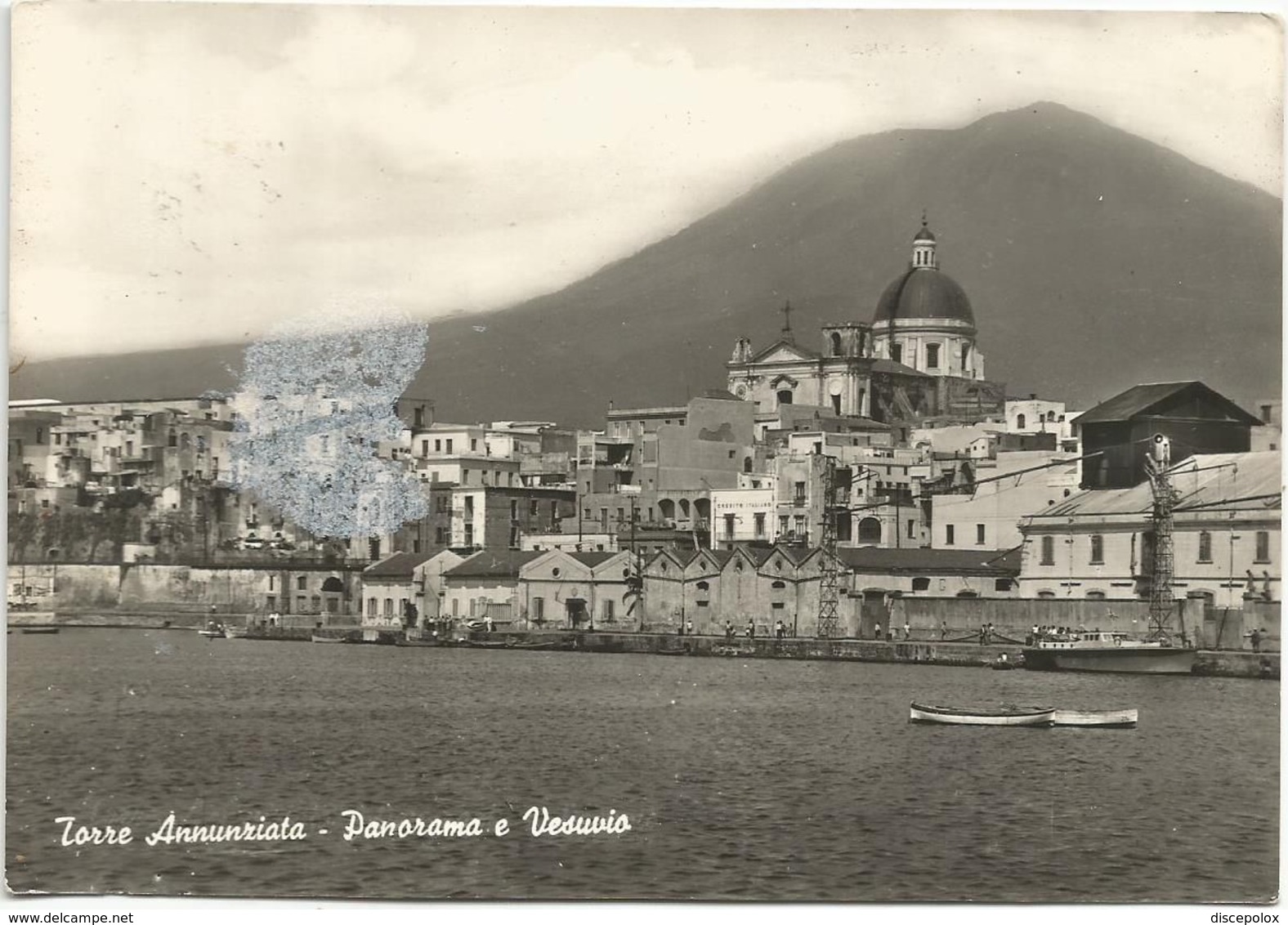 XW 2774 Torre Annunziata (Napoli) - Panorama E Vesuvio / Viaggiata 1962 - Torre Annunziata