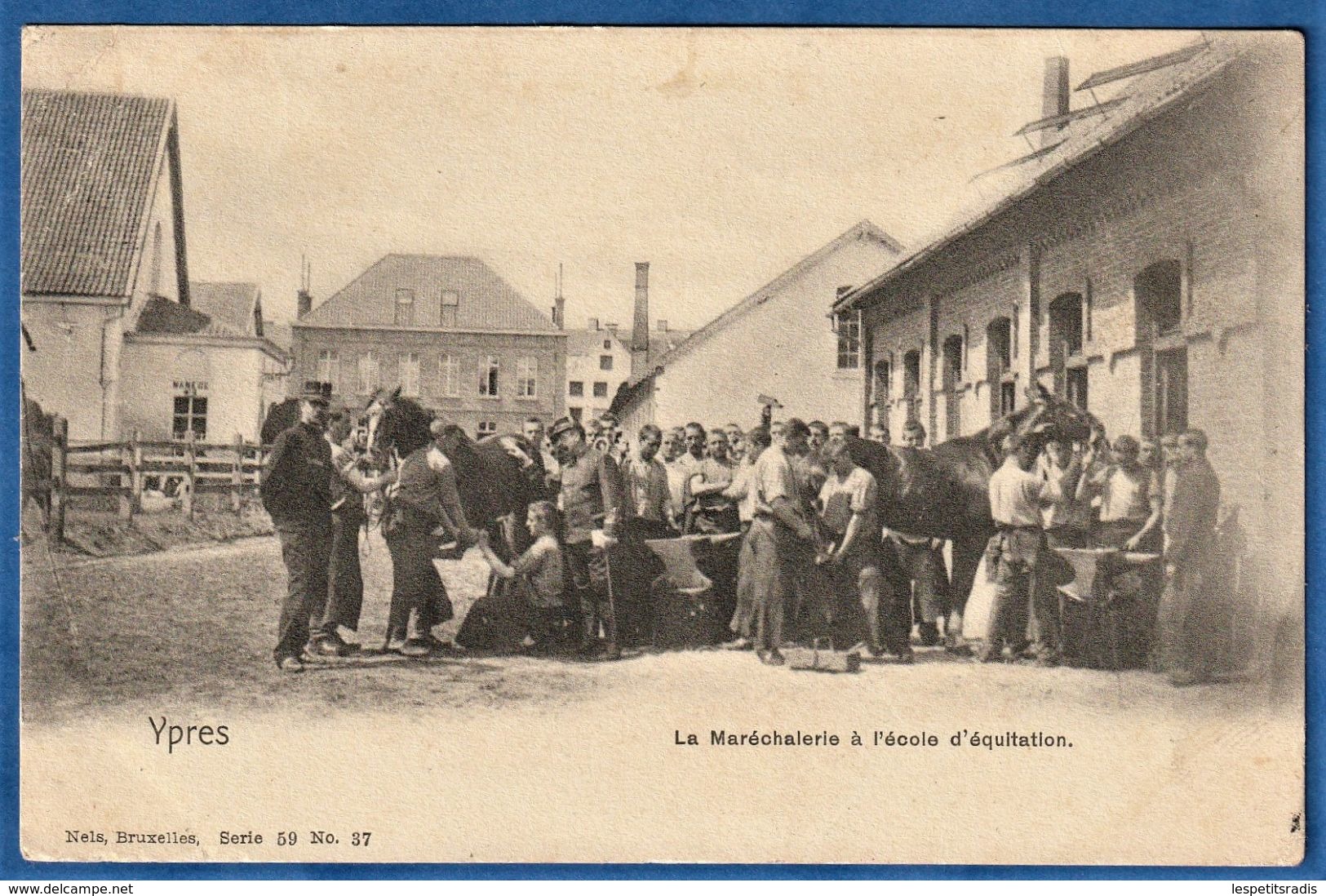 CPA BELGIQUE - YPRES - La Maréchalerie à L'école D'équitation - Autres & Non Classés