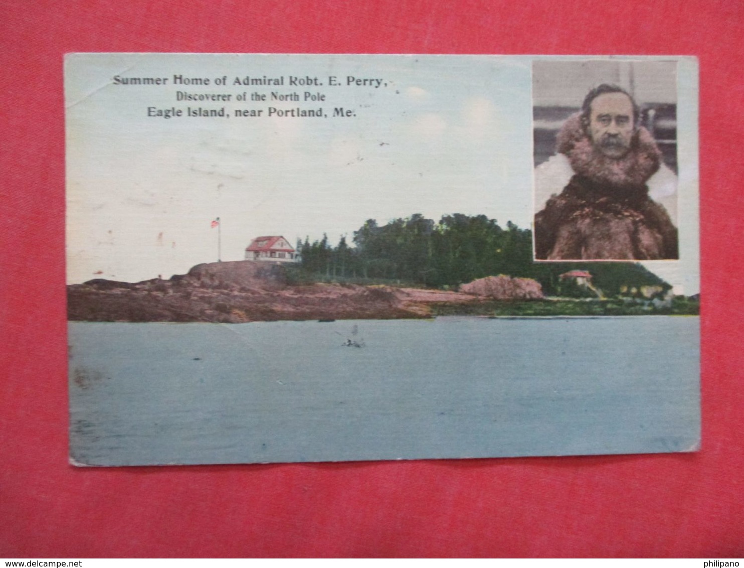 Summer Home Of Admiral Robt E Perry   Eagle Island Near   Portland   Maine    Ref 4178 - Portland
