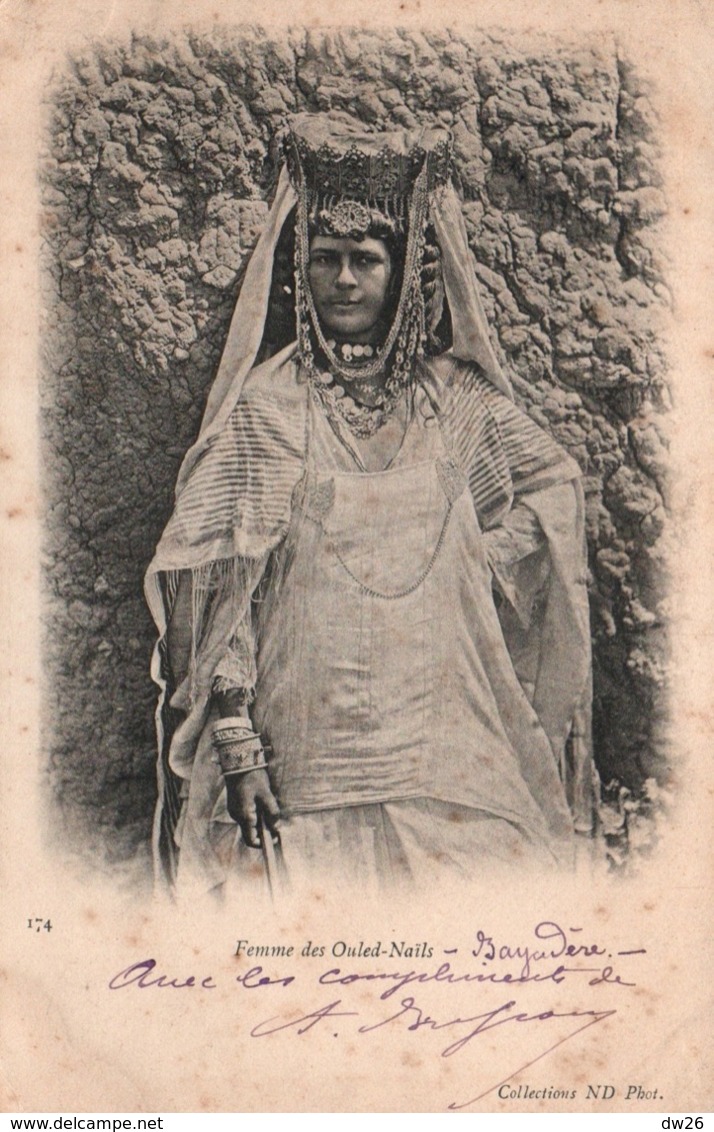 Algérie - Femme Des Ouled-Naïls - Carte ND Phot. Dos Simple N° 174 - Femmes