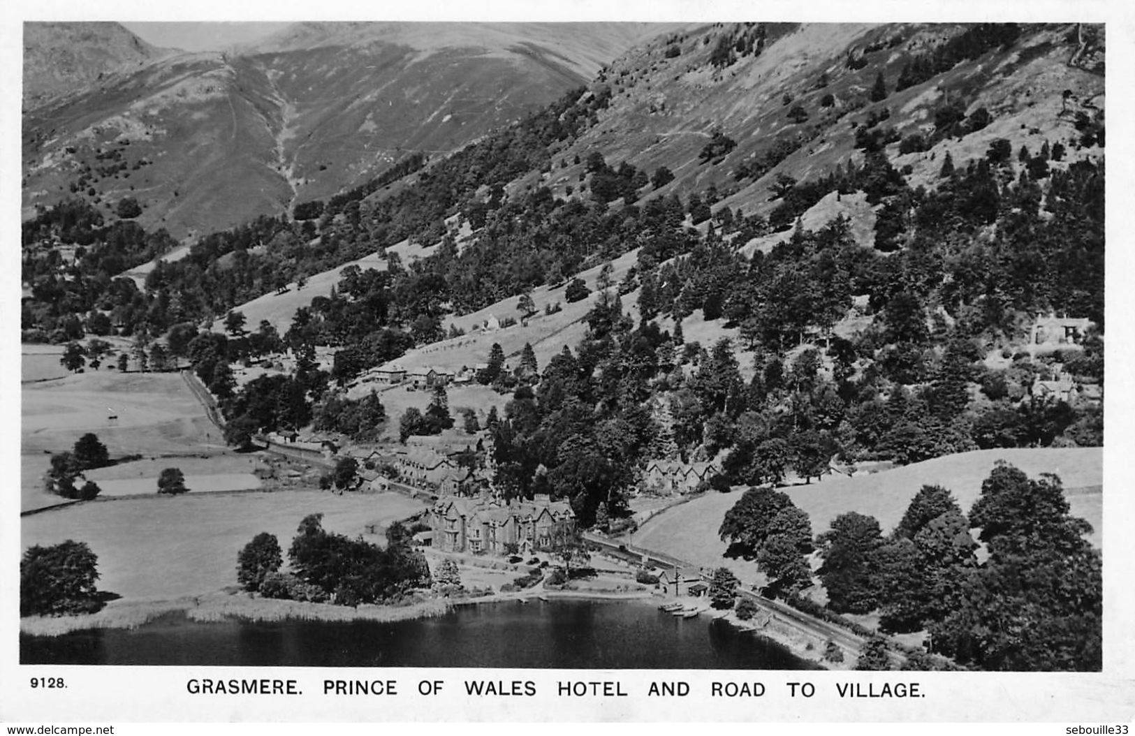 CPA - Royaume Uni - Angleterre - Grasmere Prince Of Wales Hotel And Road To Village - Grasmere