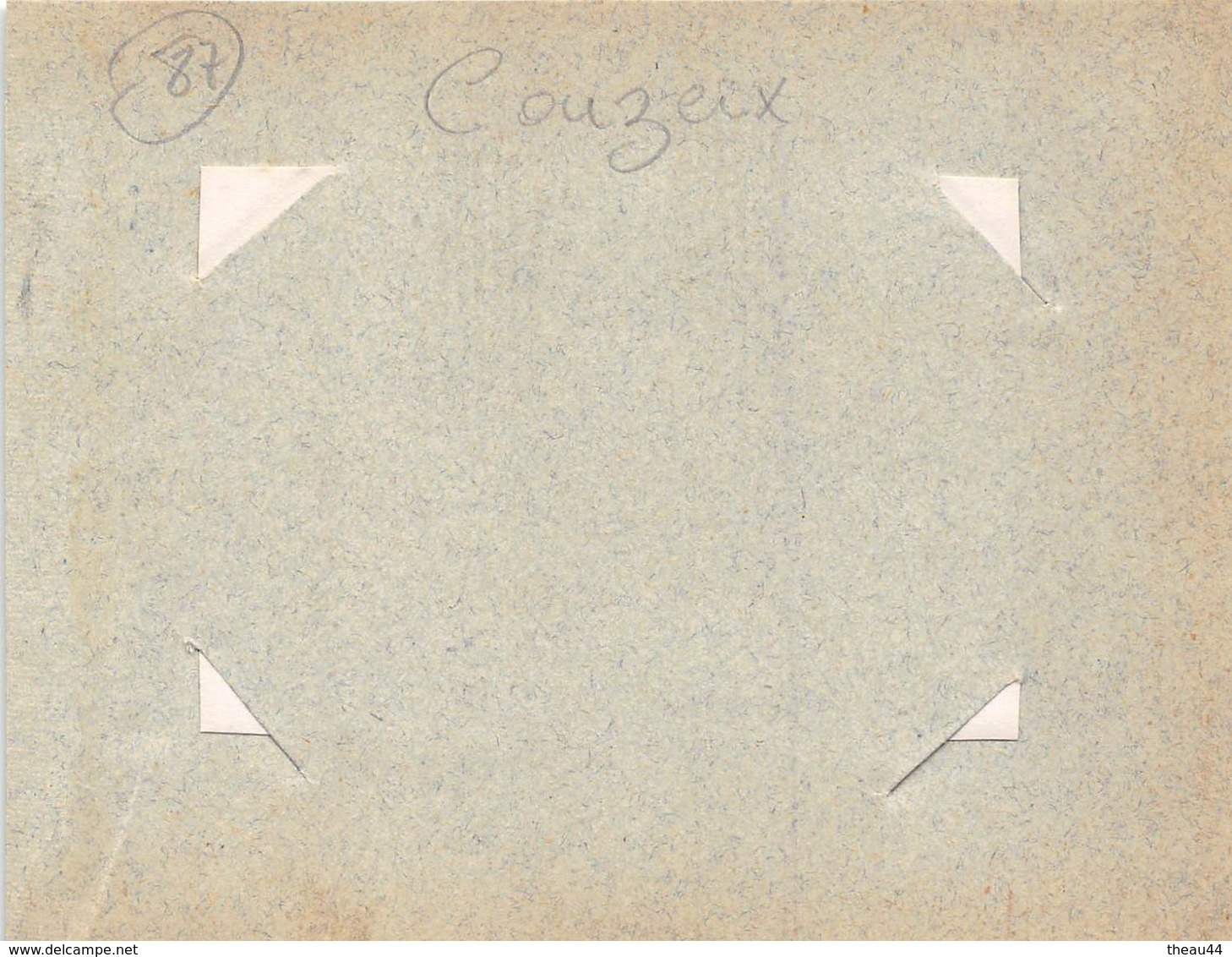 ¤¤   -  COUZEIX  -  Cliché Albuminé De La Gare En 1900  -  Le Cocher  -  Voir Description   -  ¤¤ - Other & Unclassified