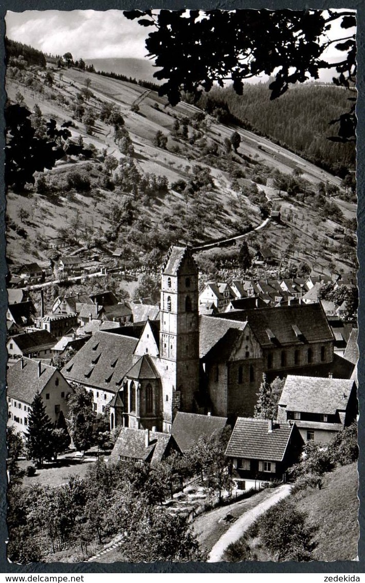 D3691 - TOP Alpirsbach Klosterkirche Kirche - Photohaus Otto Bessler - Alpirsbach