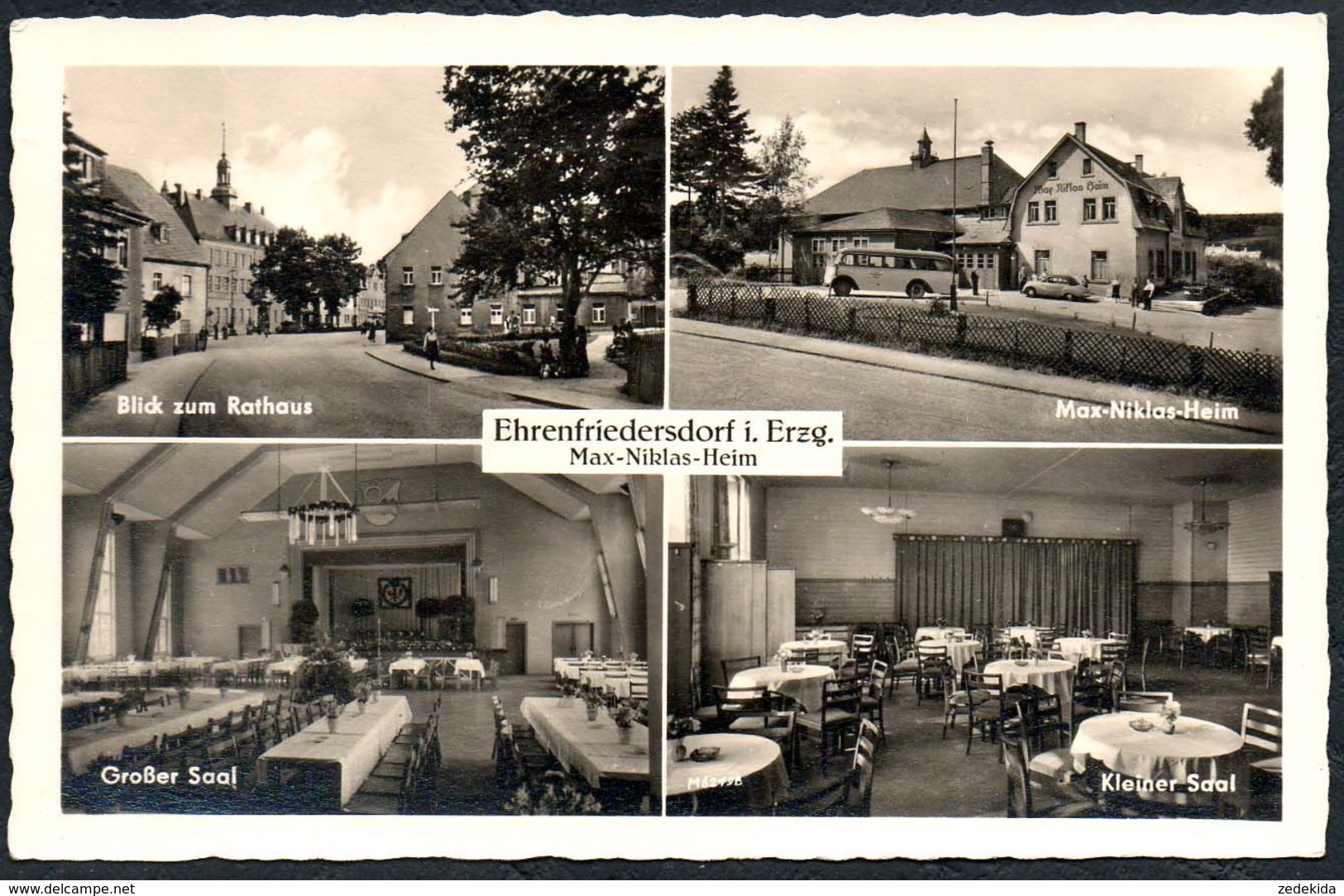 B9049 - TOP Ehrenfriedersdorf MBK - Max Nillas Heim Innenansicht - Verlag Kallmer - Ehrenfriedersdorf