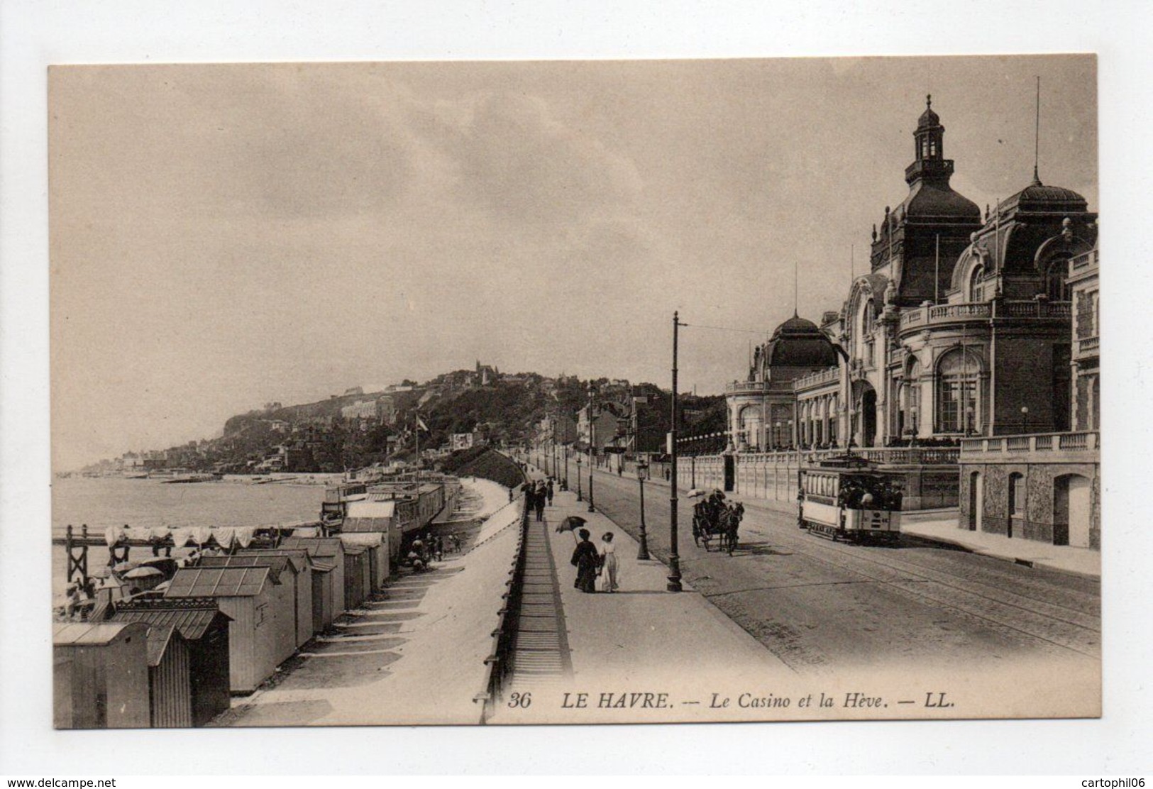 - CPA LE HAVRE (76) - Le Casino Et La Hève - Editions Lévy N° 36 - - Cap De La Hève